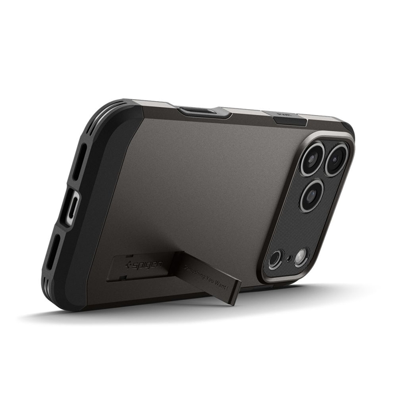 Spigen Tough Armor T Mag MagSafe - Etui do iPhone 17 Pro Max (Gunmetal)