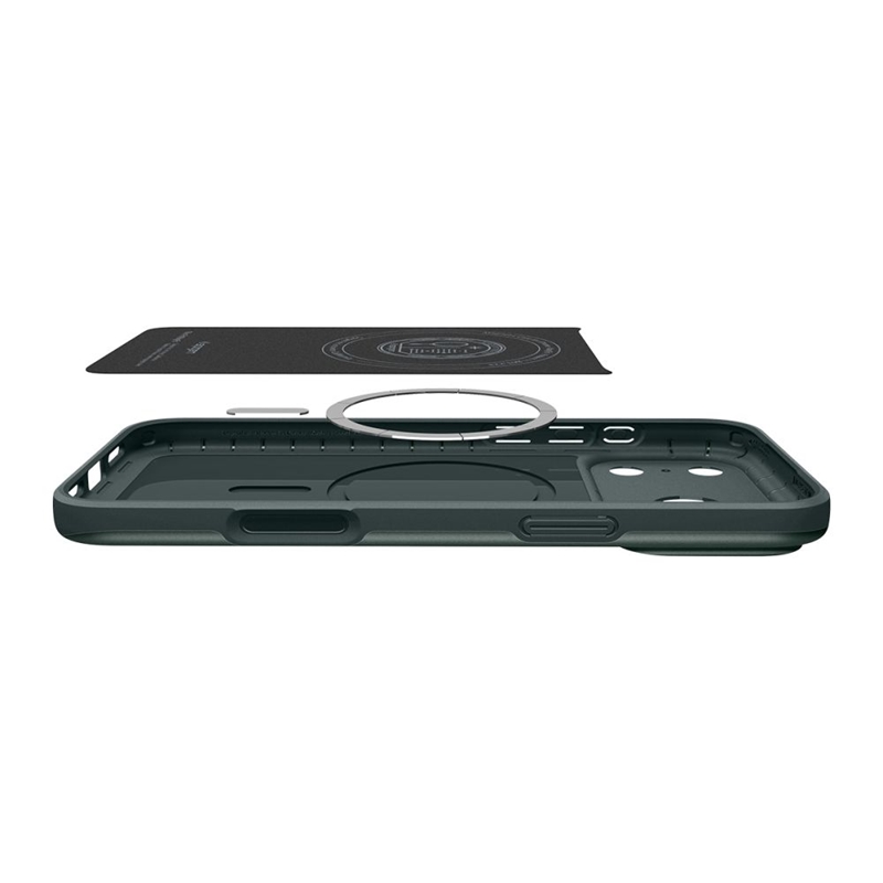 Spigen Thin Fit Mag MagSafe - Etui do iPhone 17 Pro Max (Abyss Green)