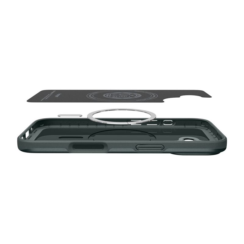 Spigen Thin Fit Mag MagSafe - Etui do iPhone 17 (Abyss Green)