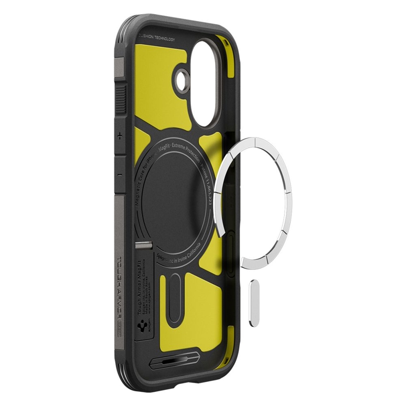 Spigen Tough Armor T Mag MagSafe - Etui do iPhone 17 (Gunmetal)