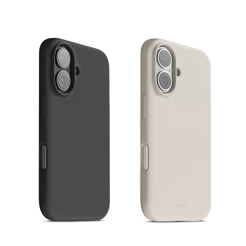 Crong Color Cover Magnetic - Etui MagSafe iPhone 17 (czarny)