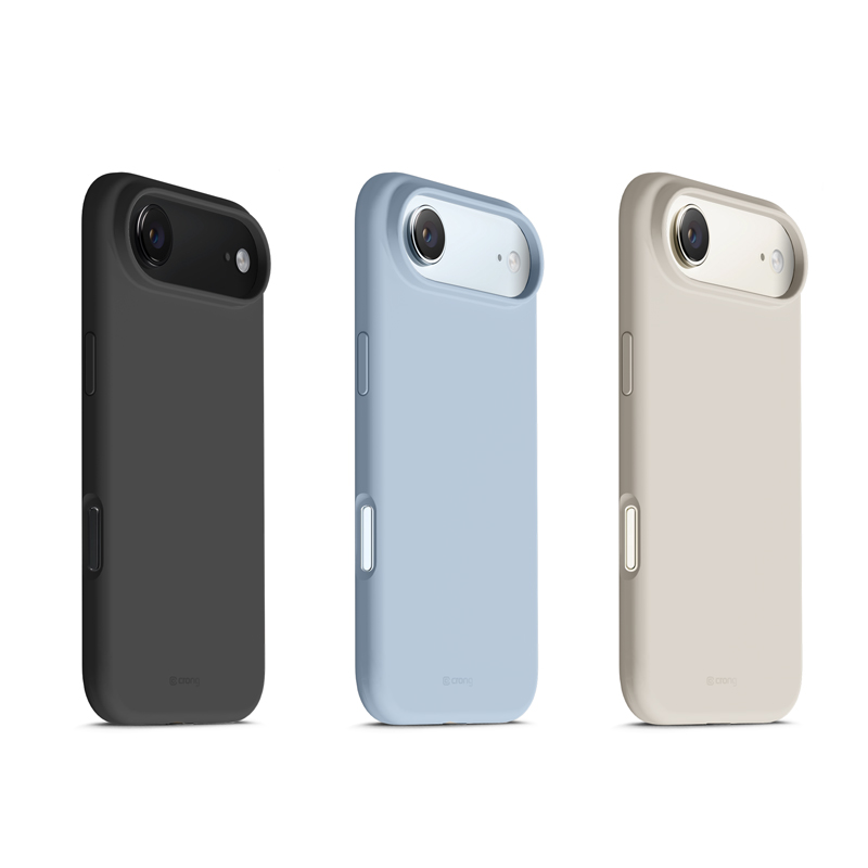 Crong Color Cover Magnetic - Etui MagSafe iPhone Air (czarny)