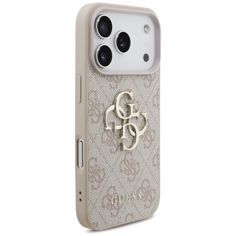 Guess 4G Strap 4G Classic Logo - Etui iPhone 17 Pro (różowy)