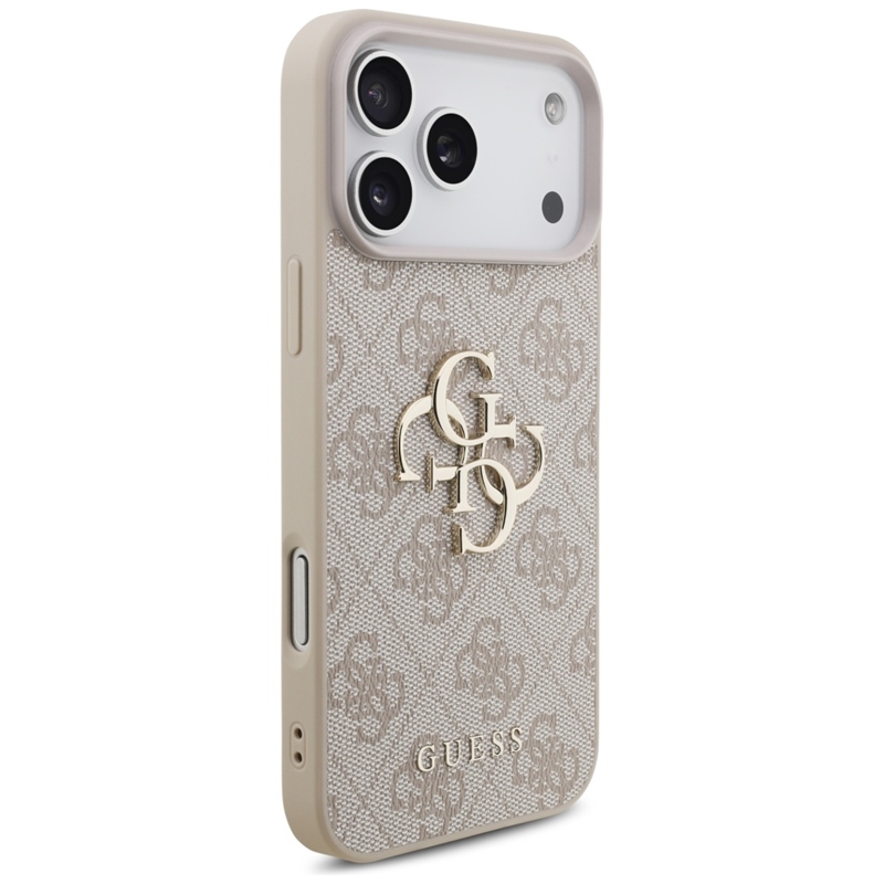 Guess 4G Strap 4G Classic Logo - Etui iPhone 17 Pro Max (różowy)