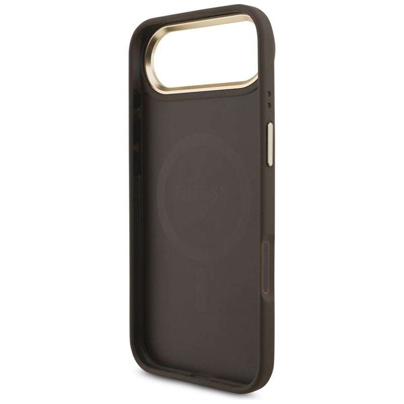 Guess 4G Strass Logo MagSafe - Etui iPhone Air (brązowy)