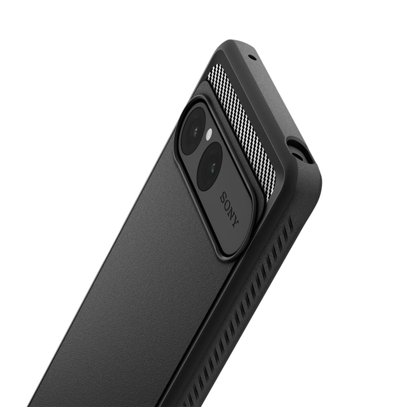 Spigen Rugged Armor - Etui do Sony Xperia 10 VII (Matte Black)