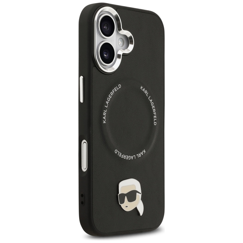 Karl Lagerfeld Karl Pin MagSafe - Etui iPhone 17 (czarny)