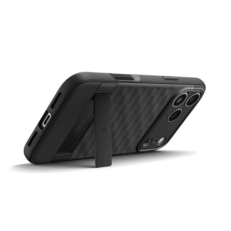 Spigen Parallax S Mag MagSafe - Etui do iPhone 17 Pro (Matte Black)
