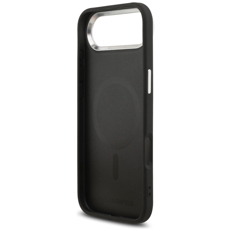 Karl Lagerfeld Choupette Pin MagSafe - Etui iPhone Air (czarny)