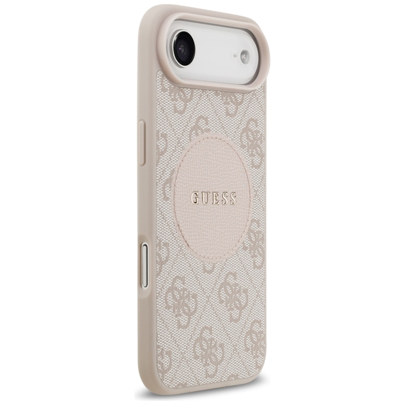 Guess 4G Circle Classic Logo MagSafe - Etui iPhone Air (różowy)