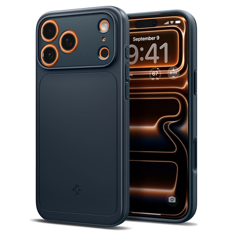 Spigen Thin Fit Mag MagSafe - Etui do iPhone 17 Pro Max (Metal Slate)