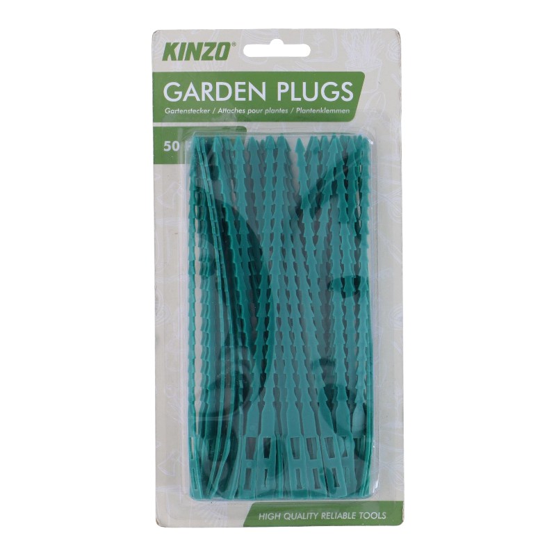 Kinzo - Opaski do roślin ogrodowych 12x1,2x24 cm 50 szt.
