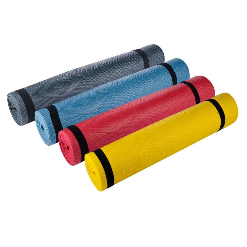 Umbro - Mata antypoślizgowa do jogi / fitness 173x61 cm (Żółty)