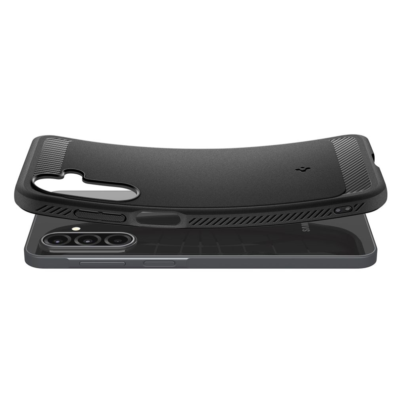 Spigen Rugged Armor - Etui do Samsung Galaxy A17 4G / 5G (Czarny)
