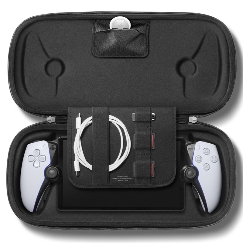 Spigen Klasden Pouch - Etui do Sony PlayStation Portal (Charcoal Grey)