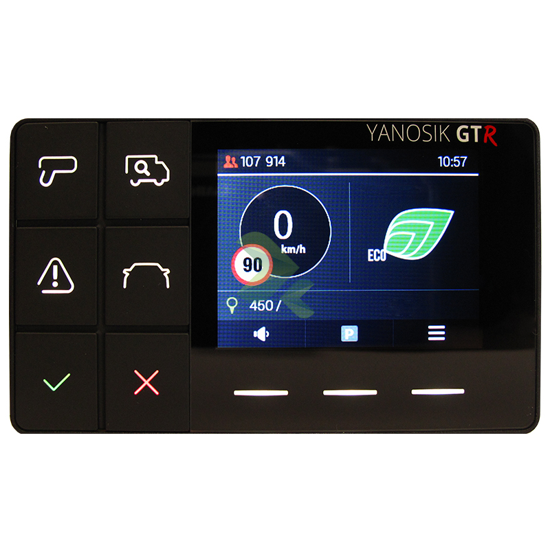 Yanosik GTR - Asystent kierowcy z komunikatorem drogowym Yanosik GTR - Asystent kierowcy z komunikatorem drogowym