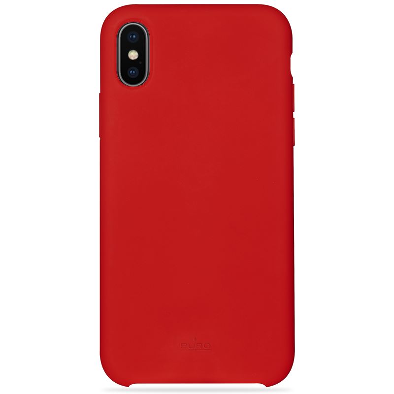 PURO ICON Cover - Etui iPhone X (czerwony) Limited edition PURO ICON Cover - Etui iPhone X (czerwony) Limited edition