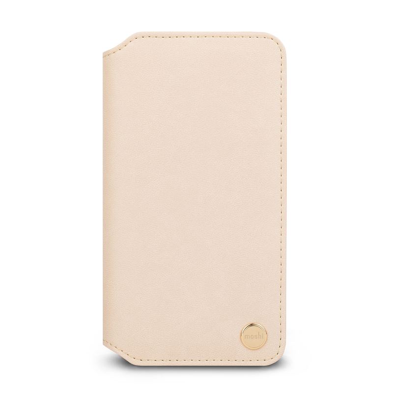 Moshi Overture - Etui iPhone XR z kieszenią na karty + stand up (Savanna Beige) Moshi Overture - Etui iPhone XR z kieszenią na karty + stand up (Savanna Beige)