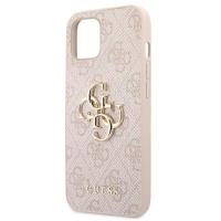 Guess 4G Big Metal Logo - Etui iPhone 13 (różowy)