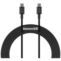 Baseus Superior Series - Kabel połączeniowy USB-C do USB-C PD 100W 2m (czarny) Baseus Superior Series - Kabel połączeniowy USB-C do USB-C PD 100W 2m (czarny)