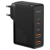 Baseus GaN2 Pro- Szybka ładowarka 2xUSB + 2xUSB-C 100W (czarny) Baseus GaN2 Pro- Szybka ładowarka 2xUSB + 2xUSB-C 100W (czarny)