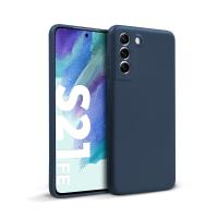 Crong Color Cover - Etui Samsung Galaxy S21 FE (granatowy)