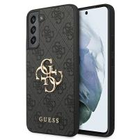 Guess 4G Big Metal Logo - Etui Samsung Galaxy S22+ (szary)