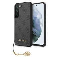 Guess 4G Charms Collection - Etui Samsung Galaxy S22 (szary)