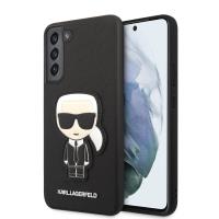 Karl Lagerfeld Saffiano Ikonik Patch - Etui Samsung Galaxy S22+ (czarny) Karl Lagerfeld Saffiano Ikonik Patch - Etui Samsung Galaxy S22+ (czarny)