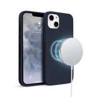 Crong Color Cover Magnetic - Etui iPhone 13 mini MagSafe (granatowy) Crong Color Cover Magnetic - Etui iPhone 13 mini MagSafe (granatowy)