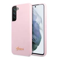 Guess Silicone Script Metal Logo - Etui Samsung Galaxy S22 (lawenda) Guess Silicone Script Metal Logo - Etui Samsung Galaxy S22 (lawenda)