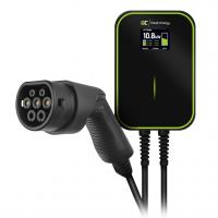 Green Cell - Ładowarka Wallbox GC EV PowerBox 22kW z kablem Type 2 do ładowania samochodów elektrycznych i hybryd Plug-In Green Cell - Ładowarka Wallbox GC EV PowerBox 22kW z kablem Type 2 do ładowania samochodów elektrycznych i hybryd Plug-In