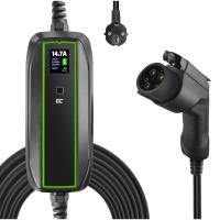 Green Cell - Ładowarka mobilna GC EV PowerCable 3,6kW Schuko - Type 1 do ładowania samochodów elektrycznych i hybryd Plug-In Green Cell - Ładowarka mobilna GC EV PowerCable 3,6kW Schuko - Type 1 do ładowania samochodów elektrycznych i hybryd Plug-In