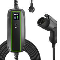 Green Cell - Ładowarka mobilna GC EV PowerCable 3,6kW Schuko - Type 1 do ładowania samochodów elektrycznych i hybryd Plug-In