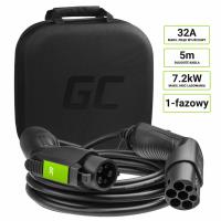 Green Cell - Kabel GC EV Type 1 7.2kW 32A 5m do ładowania samochodów elektrycznych EV Green Cell - Kabel GC EV Type 1 7.2kW 32A 5m do ładowania samochodów elektrycznych EV