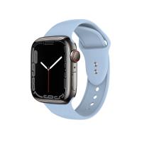 Crong Liquid - Pasek do Apple Watch 42/44/45/49 mm (błękitny)