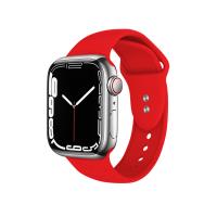 Crong Liquid - Pasek do Apple Watch 38/40/41 mm (czerwony)