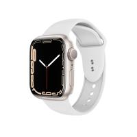 Crong Liquid - Pasek do Apple Watch 38/40/41 mm (biały)