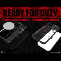 Element Case Special Ops X5 - Pancerne etui iPhone 14 Plus (Mil-Spec Drop Protection) (Smoke/Black)