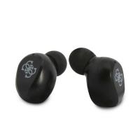 Guess True Wireless Earphones BT5.0 5H - Słuchawki TWS + etui ładujące (czarny)