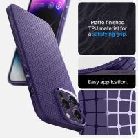 Spigen Liquid Air - Etui do iPhone 14 (fioletowy)