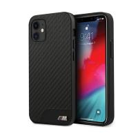BMW M Collection PU Carbon - Etui iPhone 12 mini (czarny) BMW M Collection PU Carbon - Etui iPhone 12 mini (czarny)