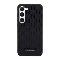 Karl Lagerfeld Saffiano Monogram Metal Logo - Etui Samsung Galaxy S23+ (czarny)