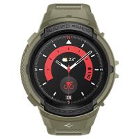 Spigen Rugged Armor Pro - Pasek + etui do Samsung Galaxy Watch 5 45 mm (Vintage Khaki)