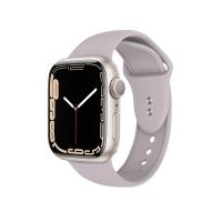 Crong Liquid - Pasek do Apple Watch 38/40/41 mm (szara lawenda)