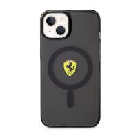 Ferrari Translucent MagSafe - Etui iPhone 14 (Czarny)