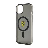 Ferrari Translucent MagSafe - Etui iPhone 14 (Czarny)