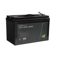 Green Cell - Akumulator LiFePO4 12V 12.8V 100Ah do systemów fotowoltaicznych, kamperów i łódek Green Cell - Akumulator LiFePO4 12V 12.8V 100Ah do systemów fotowoltaicznych, kamperów i łódek
