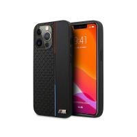 BMW M Collection Triangles - Etui iPhone 13 Pro Max (czarny) BMW M Collection Triangles - Etui iPhone 13 Pro Max (czarny)