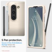 Spigen Thin Fit Pen - Etui do Samsung Galaxy Z Fold 5 (Pearled Ivory)